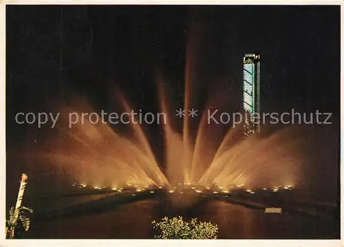 AK / Ansichtskarte Gartenbauaustellung Hamburg Wasserlichtkonzert  Kat. Expositions