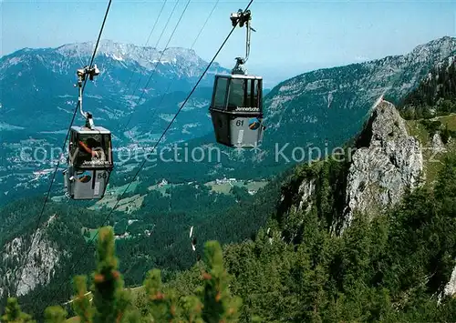 AK / Ansichtskarte Seilbahn Jennerbahn Berchtesgaden Untersberg Kehlsteinhaus  Kat. Bahnen