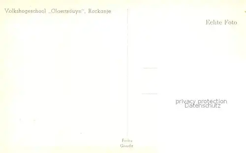 AK / Ansichtskarte Rockanje Volkshogeschool Olaertsduyn