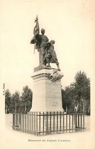 AK / Ansichtskarte Asnieres Eure Monuments des Enfants  Kat. Asnieres