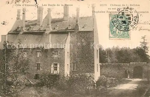 AK / Ansichtskarte La Belliere Seine Maritime Chateau Thiphaine Raguenel femme de Duguesclin Kat. La Belliere