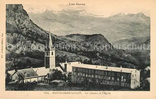 AK / Ansichtskarte Notre Dame du Laus Le Couvent et l Eglise Kat. Saint Etienne le Laus
