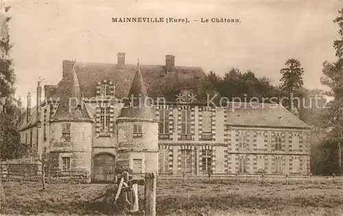 AK / Ansichtskarte Mainneville Le Chateau Kat. Mainneville