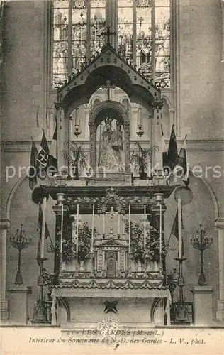 AK / Ansichtskarte Les Gardes Interieur du Sanctuaire de Notre Dame des Gardes Kat. Saint Georges des Gardes