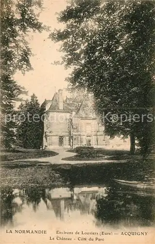 AK / Ansichtskarte Acquigny Le Chateau Core du Parc Kat. Acquigny