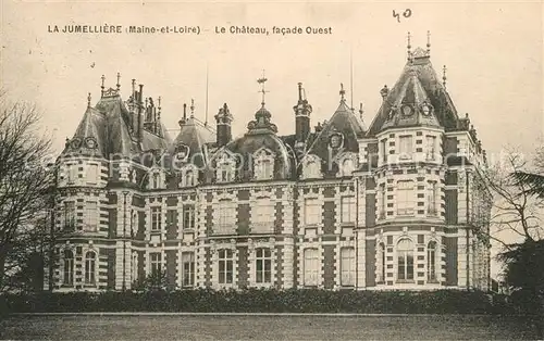 AK / Ansichtskarte La Jumelliere Le Chateau facade Ouest Kat. La Jumelliere