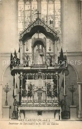 AK / Ansichtskarte Les Gardes Interieur du Sanctuaire de Notre Dame des Gardes Kat. Saint Georges des Gardes