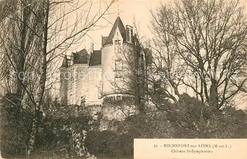 AK / Ansichtskarte Rochefort sur Loire Chateau St Symphorien Kat. Rochefort sur Loire