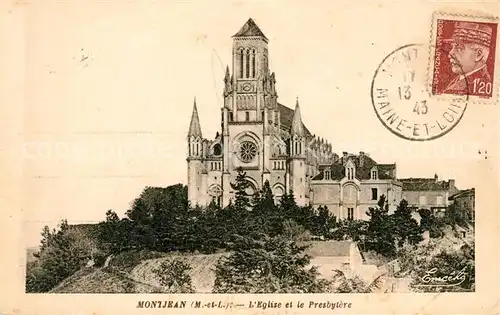AK / Ansichtskarte Montjean sur Loire Eglise et le Presbytere Kat. Montjean sur Loire
