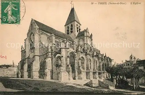 AK / Ansichtskarte Triel sur Seine Eglise Kat. Triel sur Seine