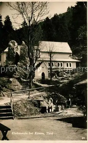 AK / Ansichtskarte Klobenstein Koessen Wallfahrtskirche