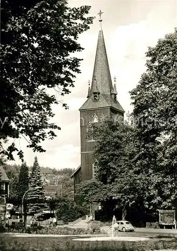 AK / Ansichtskarte Braunlage Evangelische Kirche Kat. Braunlage Harz
