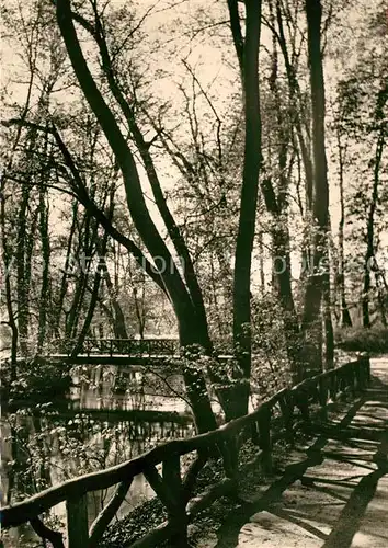 AK / Ansichtskarte Weimar Thueringen Partie im Park an der Naturbruecke Kat. Weimar