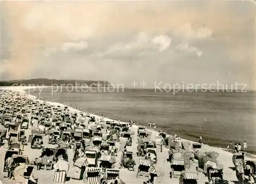 AK / Ansichtskarte Goehren Ruegen Strand Kat. Goehren Ostseebad Ruegen