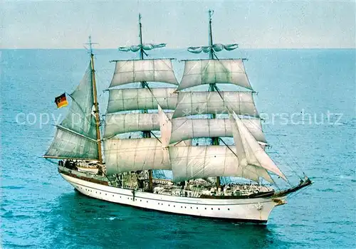 AK / Ansichtskarte Segelschiffe Gorch Fock  Kat. Schiffe