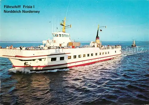 AK / Ansichtskarte Faehre Frisia I Norderney  Kat. Schiffe