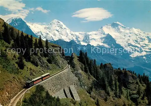 AK / Ansichtskarte Schynige Platte Bahn Interlaken  Kat. Eisenbahn