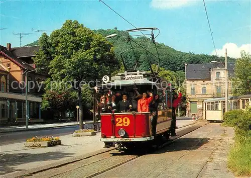 AK / Ansichtskarte Strassenbahn Oldtimer Goerlitz Kat. Strassenbahn