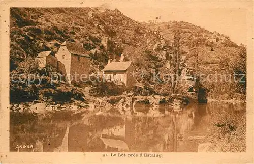 AK / Ansichtskarte Estaing Aveyron Le Lot Kat. Estaing