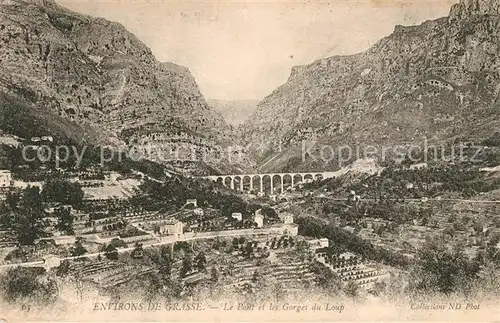 AK / Ansichtskarte Loup Pont et Gorges Kat. Lourdes