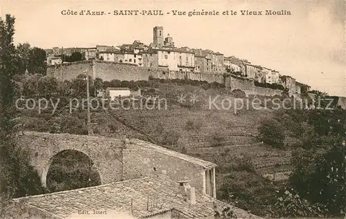 AK / Ansichtskarte Saint Paul Cote d Azur Vieux Moulin