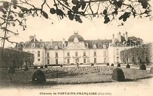 AK / Ansichtskarte Fontaine Francaise Chateau Kat. Fontaine Francaise