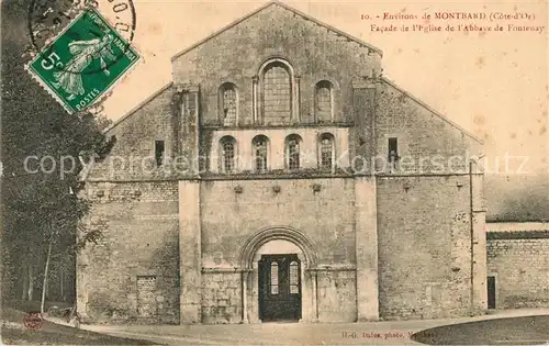AK / Ansichtskarte Fontenay Cote d Or Eglise de l`Abbaye