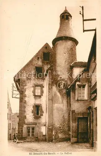 AK / Ansichtskarte Saint Benoit du Sault Le Beffroi Kat. Saint Benoit du Sault