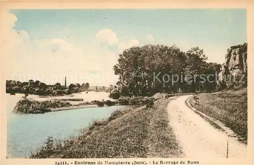 AK / Ansichtskarte Dampierre Jura Le Barrage de Rans Kat. Dampierre