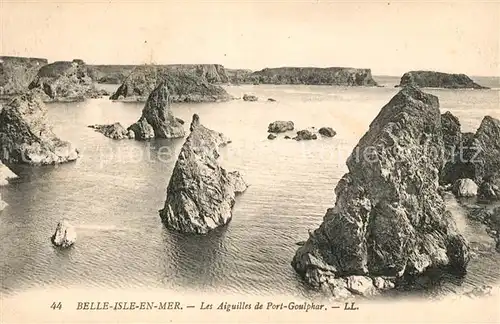 AK / Ansichtskarte Belle Ile en Mer Les Aiguilles de Port Goulphar