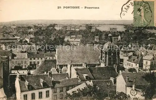 AK / Ansichtskarte Pontoise  Val d Oise Panorama Kat. Pontoise