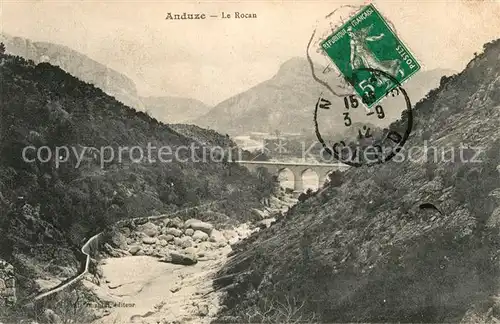 AK / Ansichtskarte Anduze Le Rocan Kat. Anduze