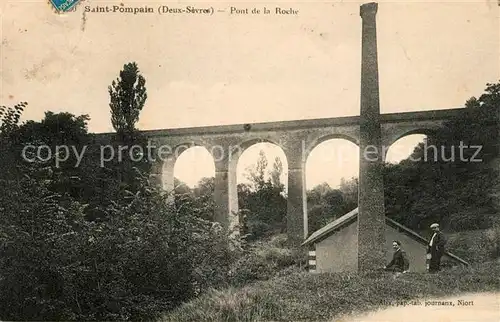 AK / Ansichtskarte Saint Pompain Pont de la Roche Kat. Saint Pompain