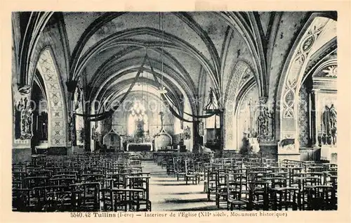 AK / Ansichtskarte Tullins Eglise interieur  Kat. Tullins