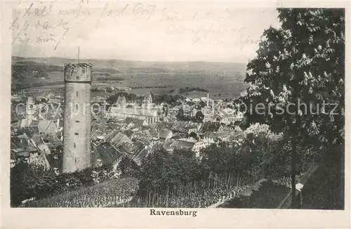 AK / Ansichtskarte Ravensburg Wuerttemberg Panorama Kat. Ravensburg