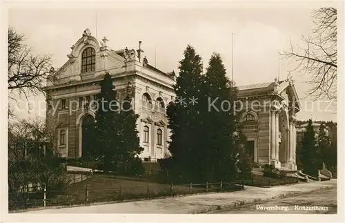 AK / Ansichtskarte Ravensburg Wuerttemberg Konzerthaus Kat. Ravensburg