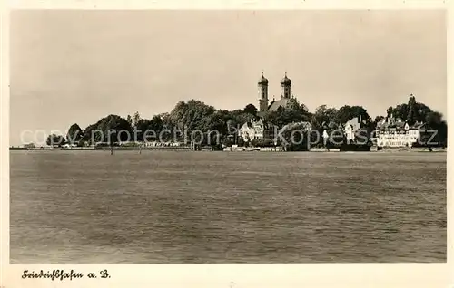 AK / Ansichtskarte Friedrichshafen Bodensee Panorama Hafen Kat. Friedrichshafen