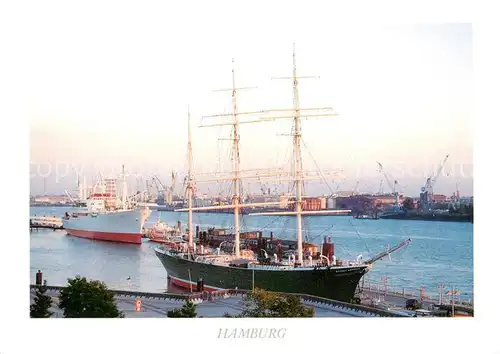 AK / Ansichtskarte Segelschiffe Hamburg Cap San Diego Rickmer Rickmers  Kat. Schiffe