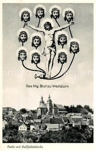 AK / Ansichtskarte Wallduern Wallfahrtskirche Hlg. Blut Kat. Wallduern
