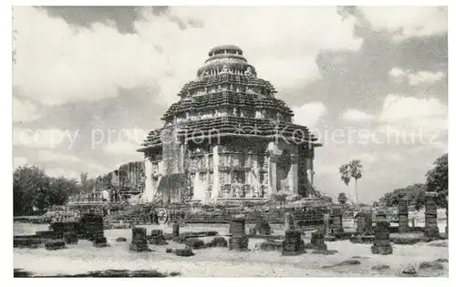 AK / Ansichtskarte Konark Konarak Main temple