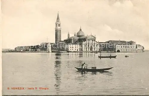 AK / Ansichtskarte Venezia Venedig Isola S. Giorgio Kat. 