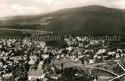 AK / Ansichtskarte Braunlage Fliegeraufnahme Kat. Braunlage Harz