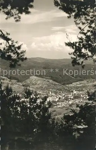 AK / Ansichtskarte Seelbach Schutter Panorama Luftkurort im Schwarzwald Kat. Seelbach