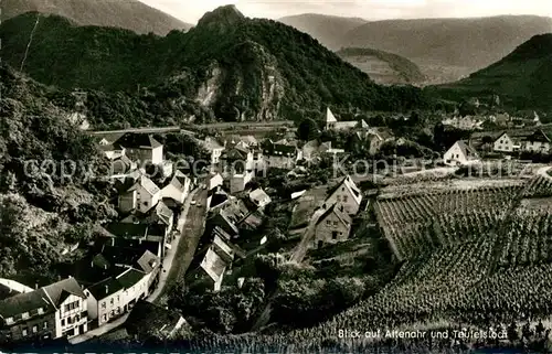 AK / Ansichtskarte Altenahr Panorama mit Teufelsloch Kat. Altenahr