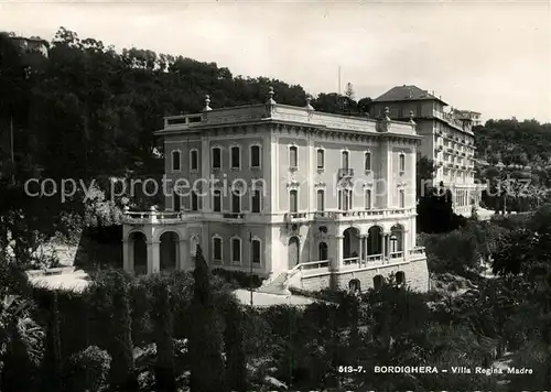 AK / Ansichtskarte Bordighera Villa Regina Madre Kat. Bordighera