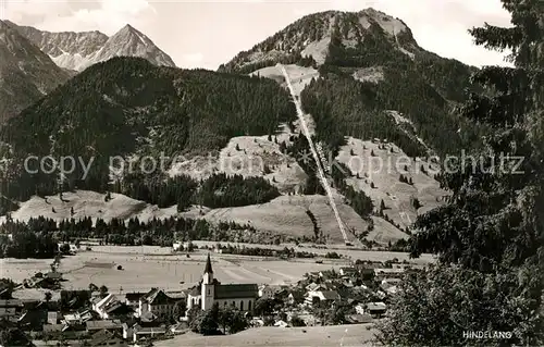 AK / Ansichtskarte Hindelang mit Rotspitze und Horn Kat. Bad Hindelang