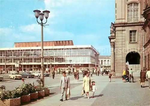 AK / Ansichtskarte Dresden Altmarkt mit Kulturpalast Kat. Dresden Elbe