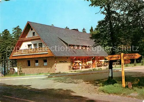 AK / Ansichtskarte Friedrichroda Heuberghaus am Rennsteig Kat. Friedrichroda