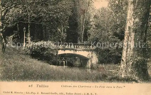 AK / Ansichtskarte Tullins Chateau des Chartreux Kat. Tullins