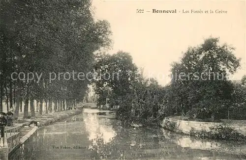 AK / Ansichtskarte Bonneval d Eure et Loir Les Fosses et la Greve Kat. Bonneval